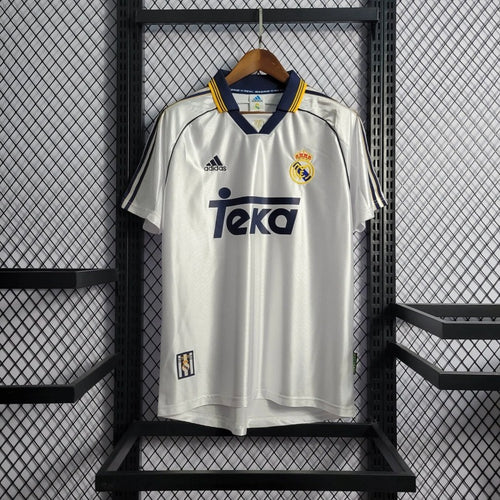 Camiseta Real Madrid Local Retro 1998/00 Versión Fan