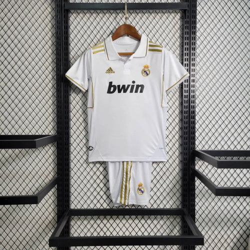 Real Madrid Local Retro Kit Niños 2011/12