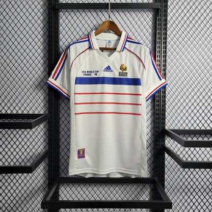 Camiseta Francia Visita Retro 1998 Versión Fan