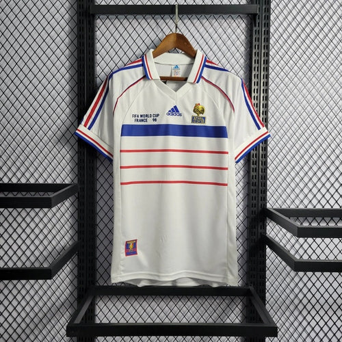Camiseta Francia Visita Retro 1998 Versión Fan