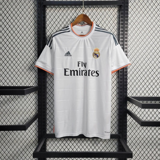 Camiseta Real Madrid Local Retro 2013/14 Versión Fan