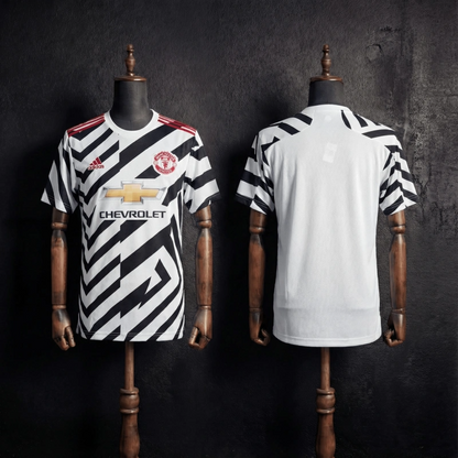 Camiseta Manchester United Visita Retro 2020/21 Versión Fan