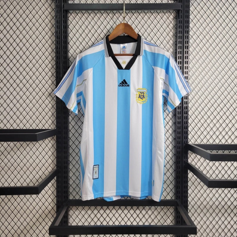 Camiseta Argentina Local Retro 1998/99 Versión Fan