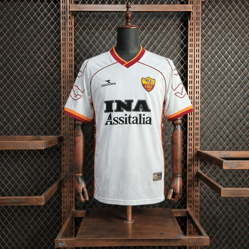 Camiseta AS Roma Visita Retro 1999/00 Versión Fan