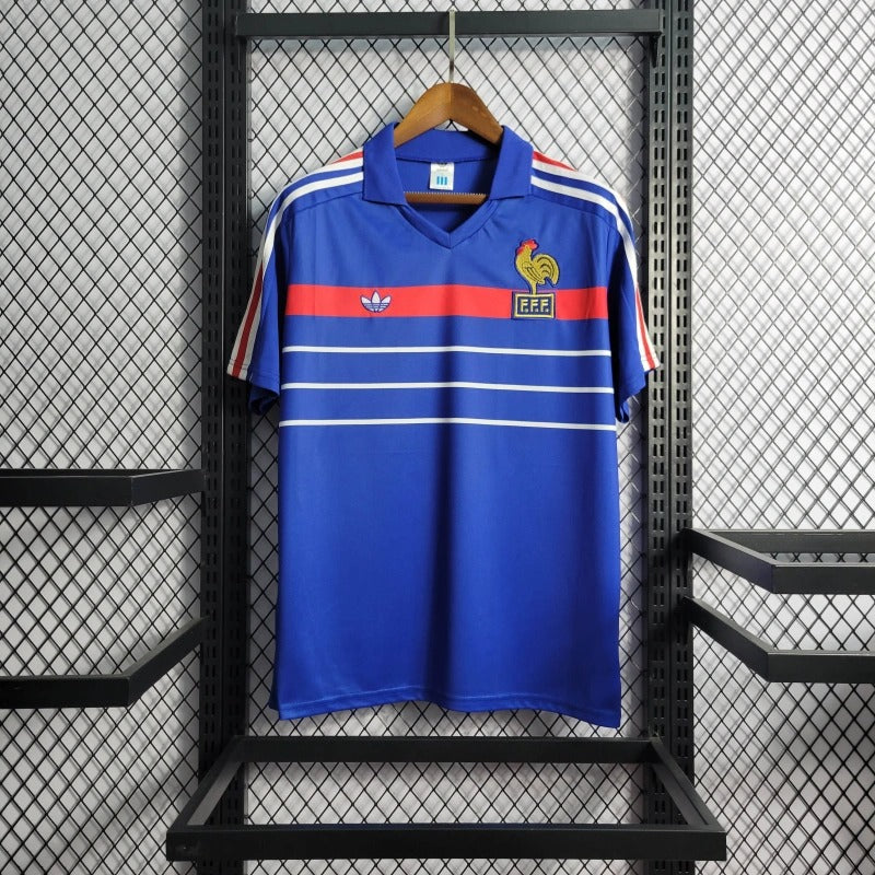 Camiseta Francia Local Retro 1984/86 Versión Fan