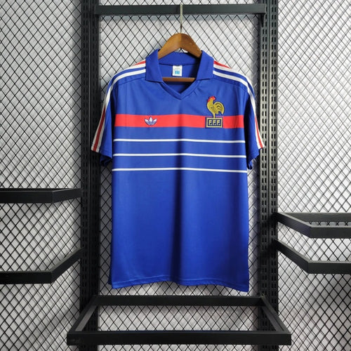 Camiseta Francia Local Retro 1984/86 Versión Fan