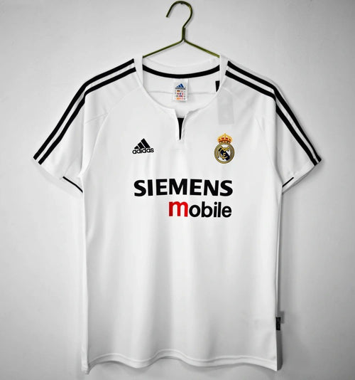 Camiseta Real Madrid Local Retro 2003/04 Versión Fan