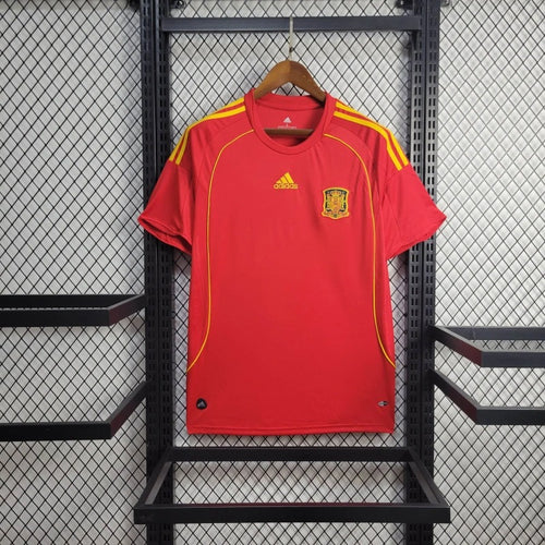 Camiseta España Local Retro 2010 Versión Fan