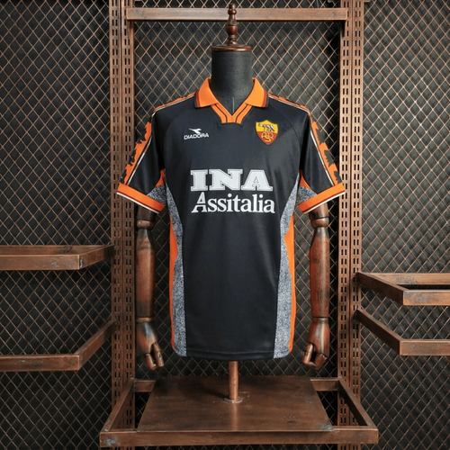 Camiseta AS Roma Visita Retro 1998/99 Versión Fan