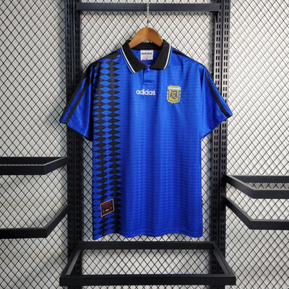 Camiseta Argentina Local Retro 1994 Versión Fan