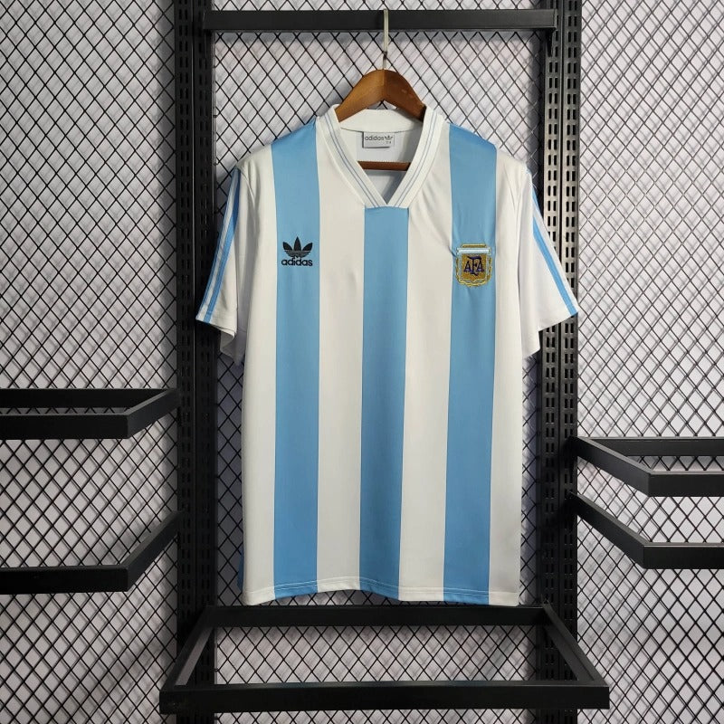Camiseta Argentina Local Retro 1993 Versión Fan