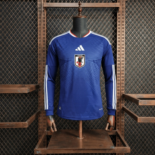Camiseta Japon Local Manga Larga 2026 Versión Jugador