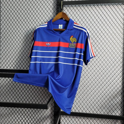 Camiseta Francia Local Retro 1984/86 Versión Fan