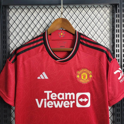 Camiseta Manchester United Local 2023/24 Versión Fan