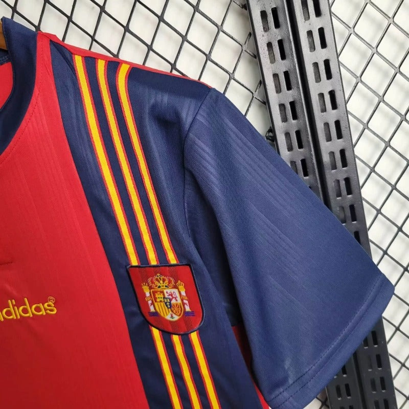 Camiseta España Local Retro 1996 Versión Fan