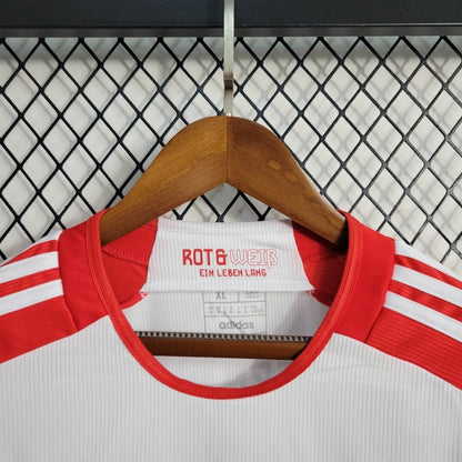 Camiseta Bayern Munich Manga Larga Local 2023/24 Versión Fan