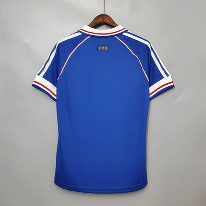 Camiseta Francia Local Retro 1998 Versión Fan