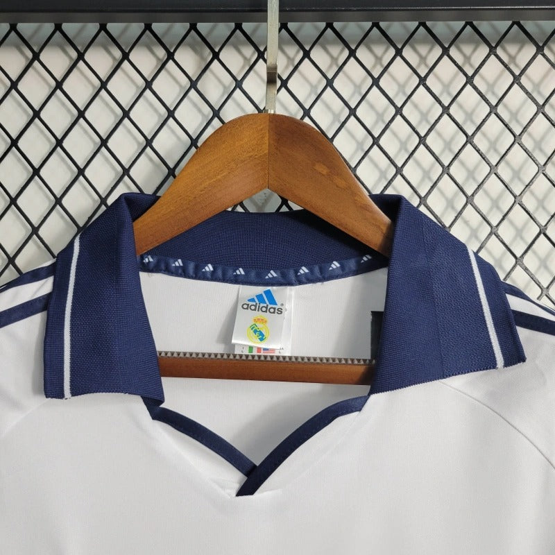 Camiseta Real Madrid Local Retro 2000/01 Versión Fan