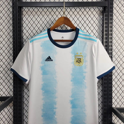 Camiseta Argentina Local Retro 2019 Versión Fan