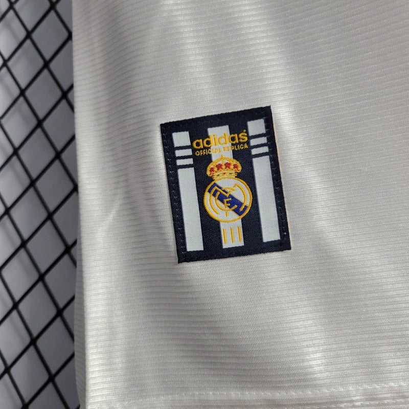 Camiseta Real Madrid Local Retro 1998/00 Versión Fan