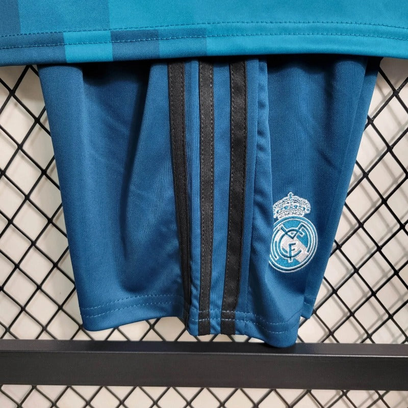 Real Madrid Retro Visita Kit Niños 2017/18