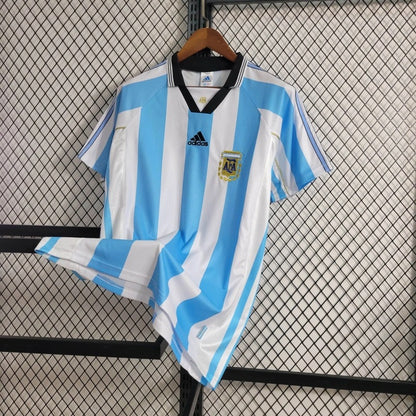Camiseta Argentina Local Retro 1998/99 Versión Fan