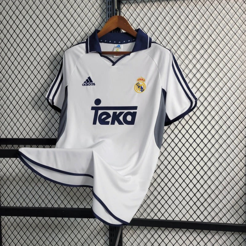 Camiseta Real Madrid Local Retro 2000/01 Versión Fan