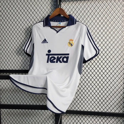 Camiseta Real Madrid Local Retro 2000/01 Versión Fan