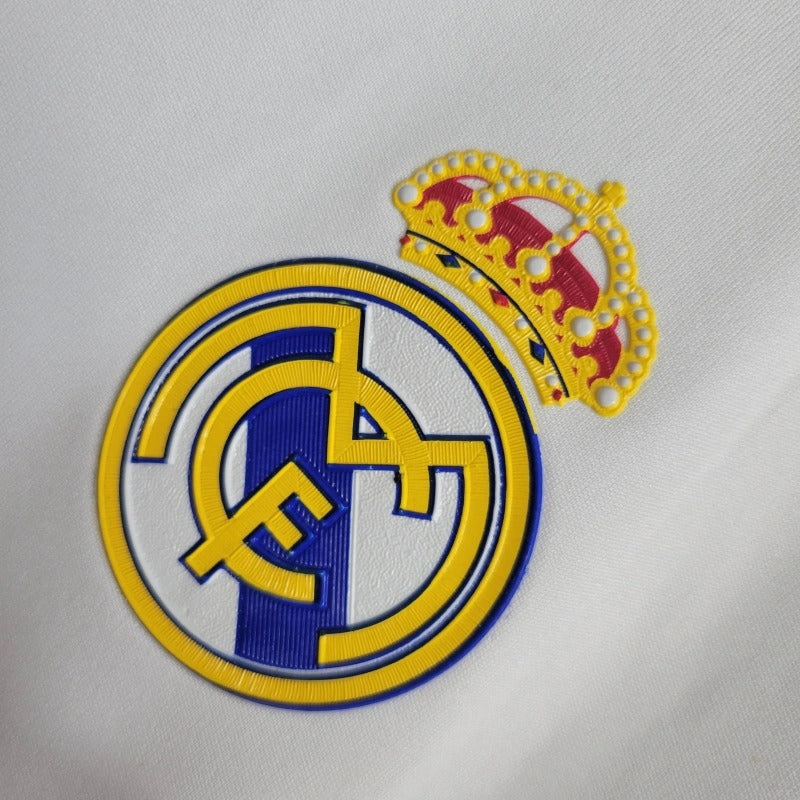Camiseta Real Madrid Manga Larga Local Retro 2011/12 Versión Fan