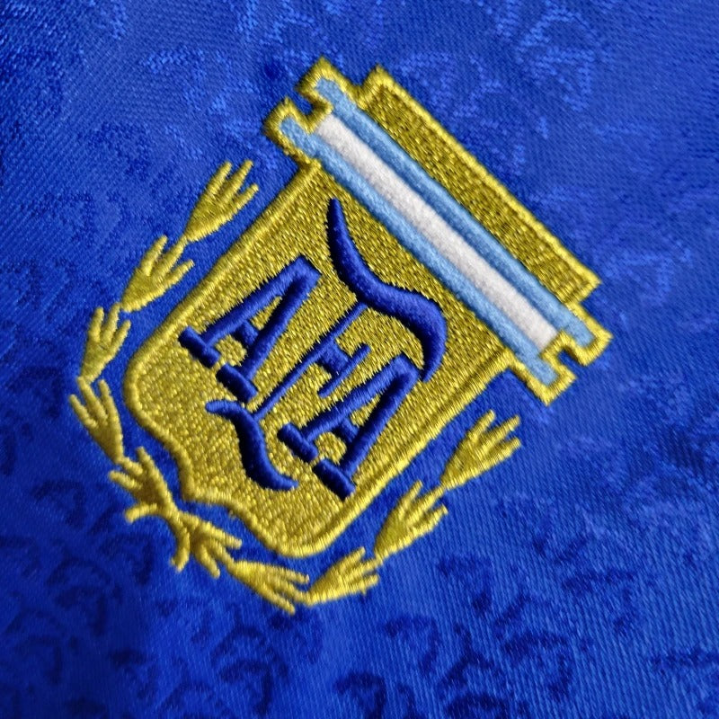 Camiseta Argentina Local Retro 1994 Versión Fan