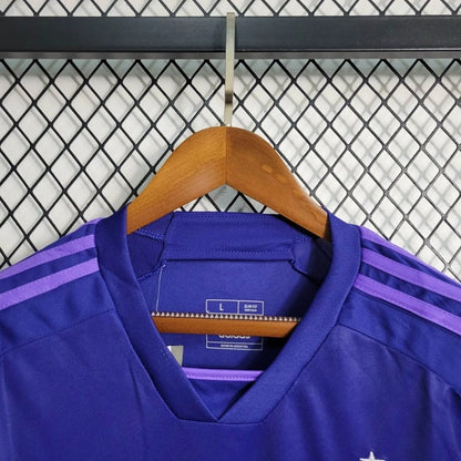 Camiseta Argentina Manga Larga Visita 2022/23 Versión Fan