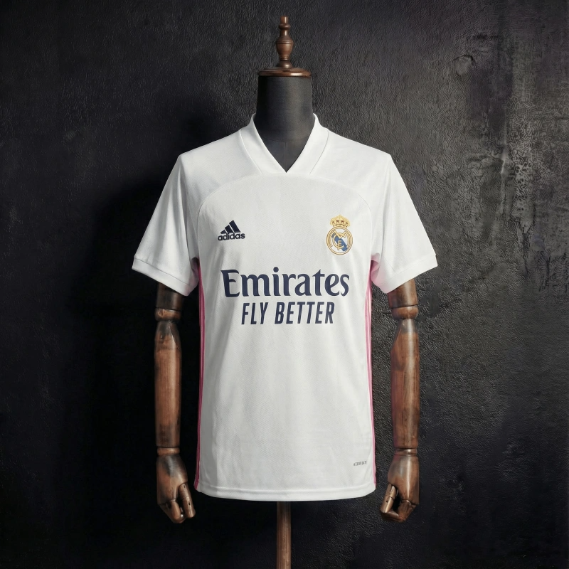 Camiseta Real Madrid Local Retro 2020/21 Versión Fan