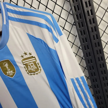Camiseta Argentina Manga Larga Local 2024/25 Versión Fan