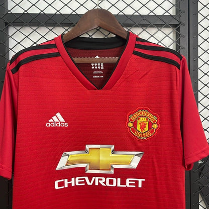 Camiseta Manchester United Local Retro 2018/19 Versión Fan