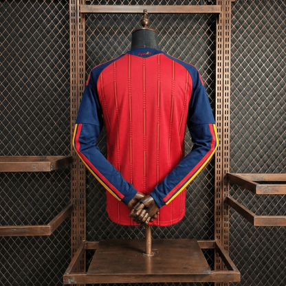 Camiseta España Manga Larga Local 2026 Versión Fan