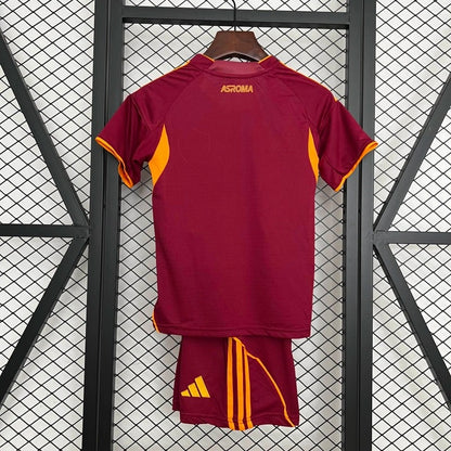 AS Roma Local Kit Niños 2025/26