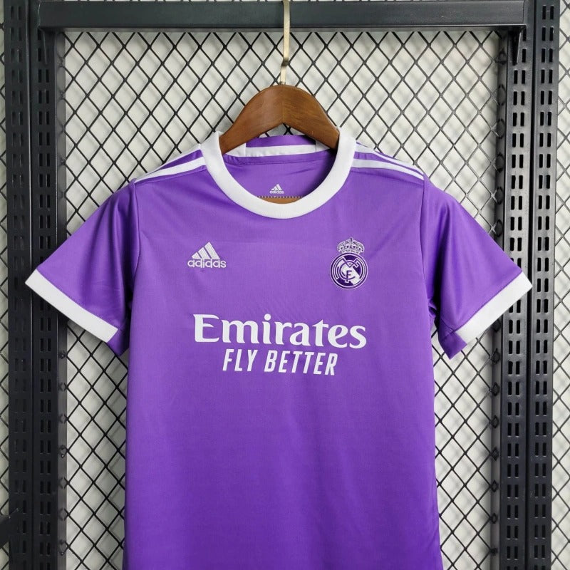 Real Madrid Visita Retro Kit Niños 2017/18