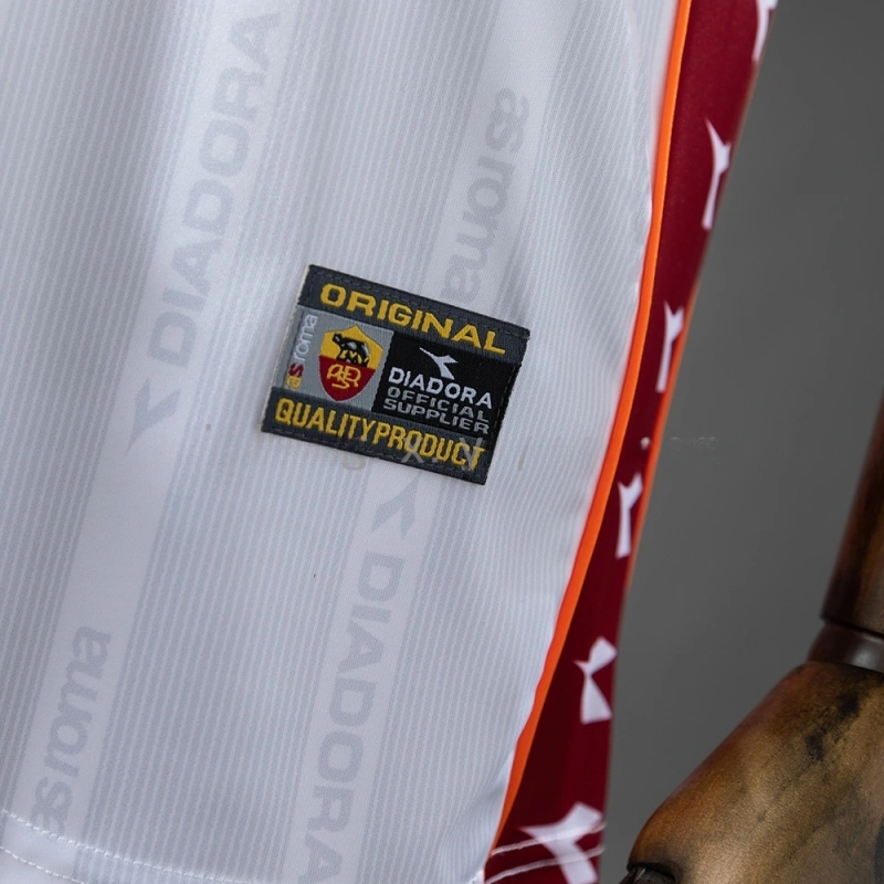 Camiseta AS Roma Visita Retro 1999/00 Versión Fan