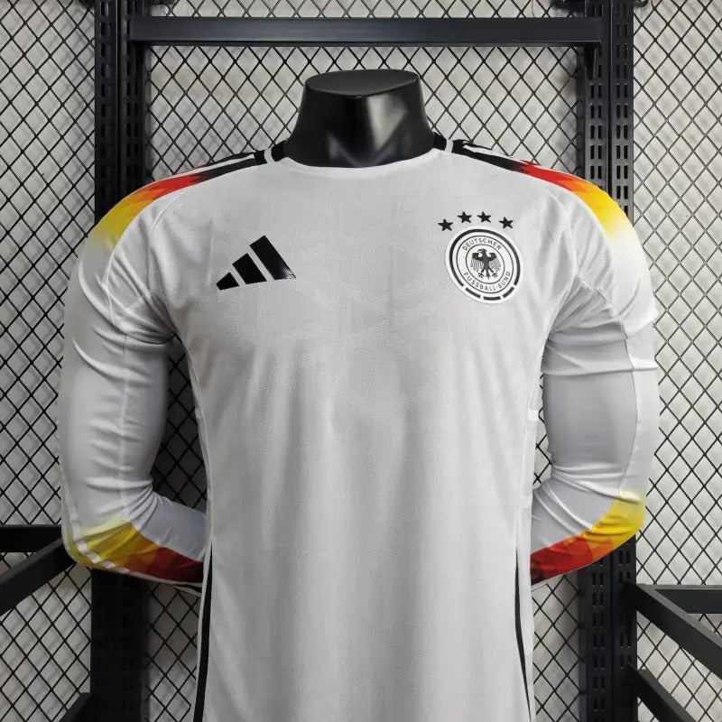 Camiseta Alemania Local Manga Larga 2024/25 Versión Jugador