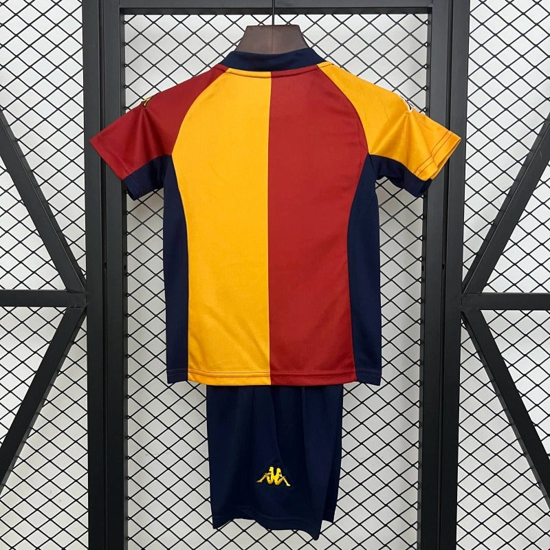 AS Roma Local Retro Kit Niños 2001/02