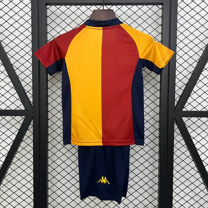 AS Roma Local Retro Kit Niños 2001/02