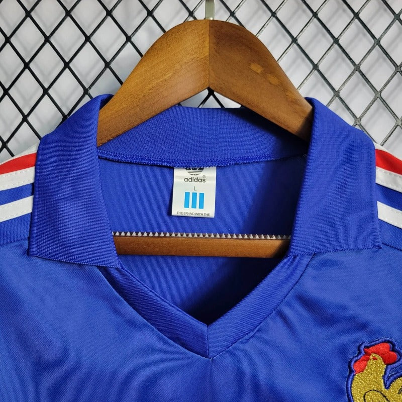 Camiseta Francia Local Retro 1984/86 Versión Fan