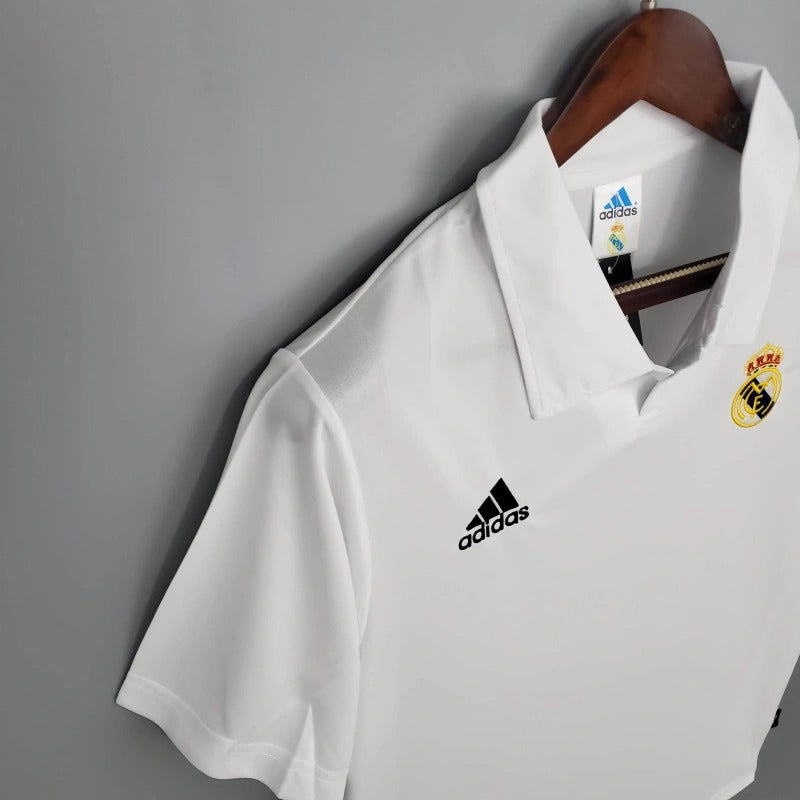 Camiseta Real Madrid Local Retro 2002/03 Versión Fan