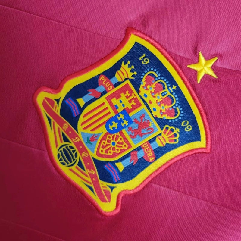 Camiseta España Local Retro 2012 Versión Fan