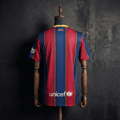 Camiseta FC Barcelona Local Retro 2020/21 Versión Fan