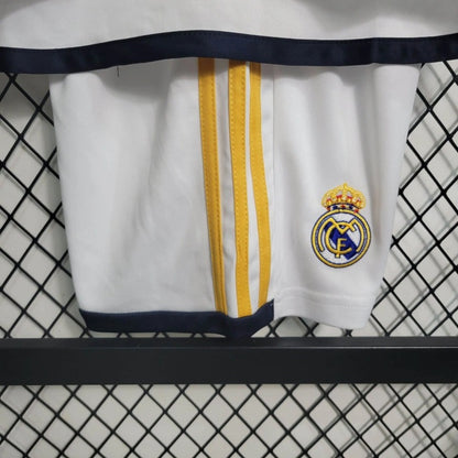 Real Madrid Local Manga Larga Kit Niños 2023/24