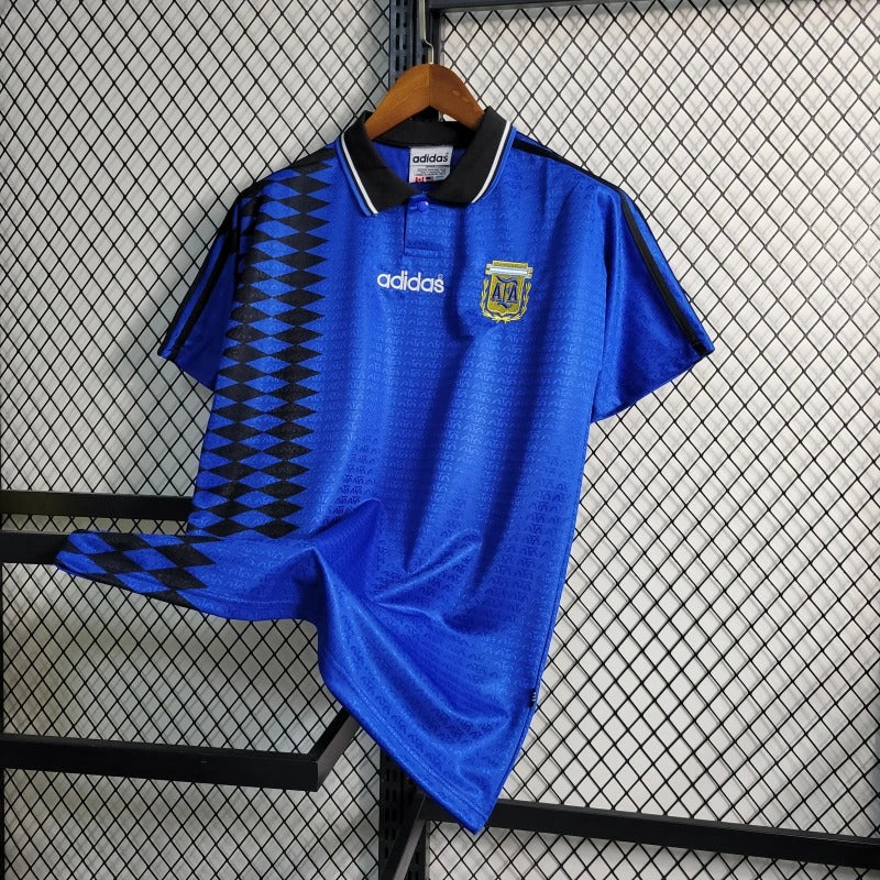 Camiseta Argentina Local Retro 1994 Versión Fan