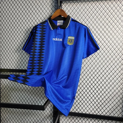 Camiseta Argentina Local Retro 1994 Versión Fan