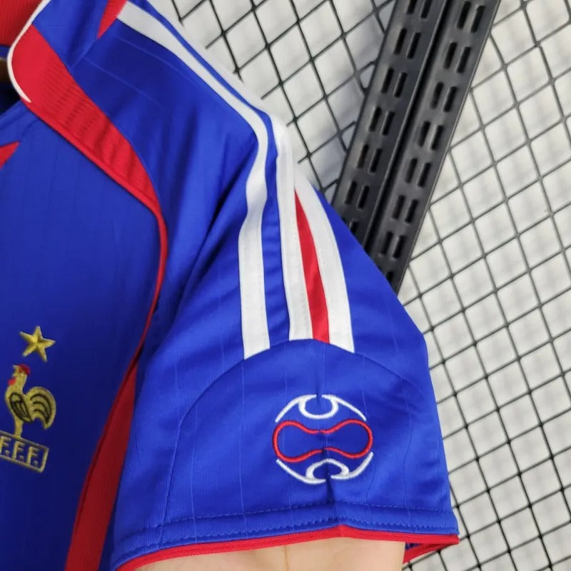 Camiseta Francia Local Retro 2006 Versión Fan