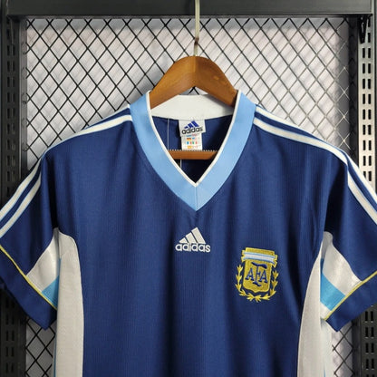 Camiseta Argentina Visita Retro 1998/99 Versión Fan
